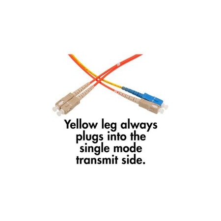 Cable Wholesale Mode Conditioning Cable SC / SC, OM2 Multimode, 50/125, 5 meter SCSC-12005